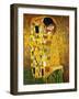 The Kiss-Gustav Klimt-Framed Art Print