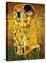 The Kiss-Gustav Klimt-Stretched Canvas