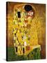 The Kiss-Gustav Klimt-Stretched Canvas