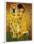 The Kiss-Gustav Klimt-Framed Art Print