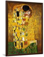 The Kiss-Gustav Klimt-Framed Art Print