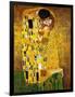 The Kiss-Gustav Klimt-Framed Art Print