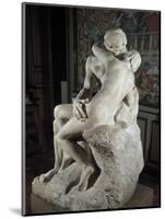 The Kiss-Auguste Rodin-Mounted Art Print