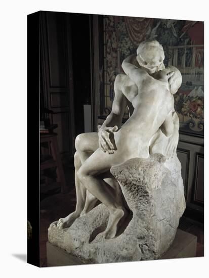 The Kiss-Auguste Rodin-Stretched Canvas