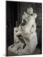 The Kiss-Auguste Rodin-Mounted Art Print