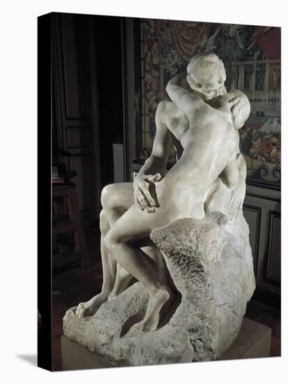 The Kiss-Auguste Rodin-Stretched Canvas