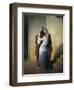 The Kiss-Francesco Hayez-Framed Art Print