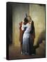 The Kiss-Francesco Hayez-Framed Stretched Canvas