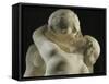 The Kiss-Auguste Rodin-Framed Stretched Canvas