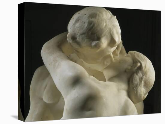 The Kiss-Auguste Rodin-Stretched Canvas