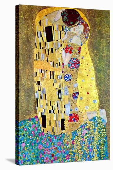 The Kiss-Gustav Klimt-Stretched Canvas