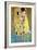 The Kiss-Gustav Klimt-Framed Art Print