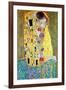 The Kiss-Gustav Klimt-Framed Art Print