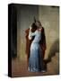 The Kiss-Francesco Hayez-Stretched Canvas