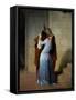 The Kiss-Francesco Hayez-Framed Stretched Canvas