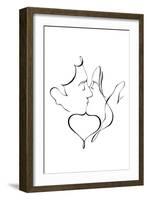 The Kiss-1x Studio II-Framed Giclee Print