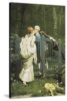 The Kiss-Auguste Serrure-Stretched Canvas