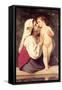 The Kiss-William Adolphe Bouguereau-Framed Stretched Canvas