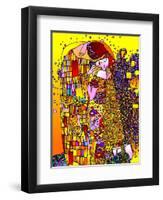 The Kiss-Howie Green-Framed Premium Giclee Print