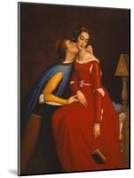 The Kiss-Edgar Jerins-Mounted Giclee Print