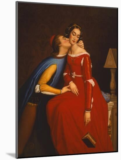 The Kiss-Edgar Jerins-Mounted Giclee Print