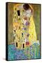 The Kiss-Gustav Klimt-Framed Stretched Canvas