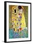 The Kiss-Gustav Klimt-Framed Art Print