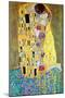 The Kiss-Gustav Klimt-Mounted Art Print