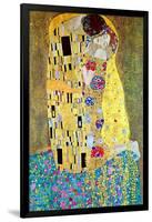 The Kiss-Gustav Klimt-Framed Art Print