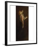 The Kiss-Théophile Alexandre Steinlen-Framed Giclee Print