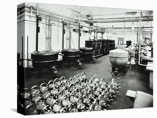 The Kitchen at Banstead Hospital, Sutton, Surrey, 1938-null-Stretched Canvas