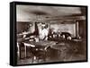 The Kitchen at Janer's Pavilion Hotel, Red Bank, New Jersey, 1903-Byron Company-Framed Stretched Canvas