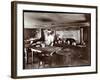 The Kitchen at Janer's Pavilion Hotel, Red Bank, New Jersey, 1903-Byron Company-Framed Giclee Print