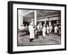 The Kitchen at the Hotel Manhattan, 1902-Byron Company-Framed Giclee Print