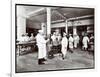 The Kitchen at the Hotel Manhattan, 1902-Byron Company-Framed Giclee Print