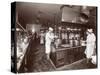 The Kitchen at the Ritz-Carlton Hotel, c.1910-11-Byron Company-Stretched Canvas