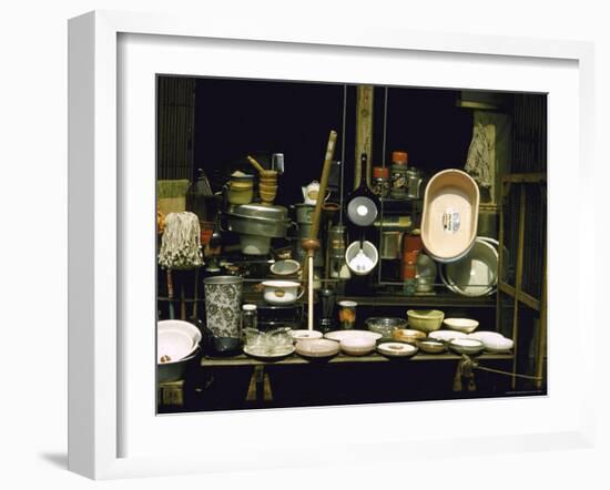 The Kitchen Classics from a Pictorial Essay on Street Displays-Walker Evans-Framed Photographic Print