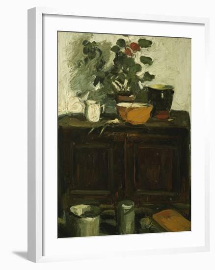 The Kitchen Dresser, Larkhall-George Leslie Hunter-Framed Giclee Print