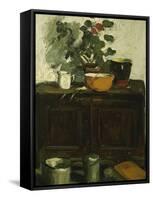 The Kitchen Dresser, Larkhall-George Leslie Hunter-Framed Stretched Canvas