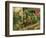 The Kitchen Garden in Wannsee to the Northeast, C.1920 (Oil on Canvas)-Max Liebermann-Framed Giclee Print