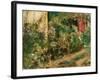 The Kitchen Garden in Wannsee to the Northeast, C.1920 (Oil on Canvas)-Max Liebermann-Framed Giclee Print