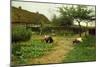 The Kitchen Garden-Bernard de Hoog-Mounted Giclee Print