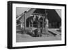 The kitchen in the camp for white flood refugees at Forrest City, Arkansas, 1937-Walker Evans-Framed Photographic Print