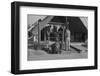 The kitchen in the camp for white flood refugees at Forrest City, Arkansas, 1937-Walker Evans-Framed Photographic Print