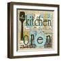 The Kitchen is Open-Carol Robinson-Framed Art Print