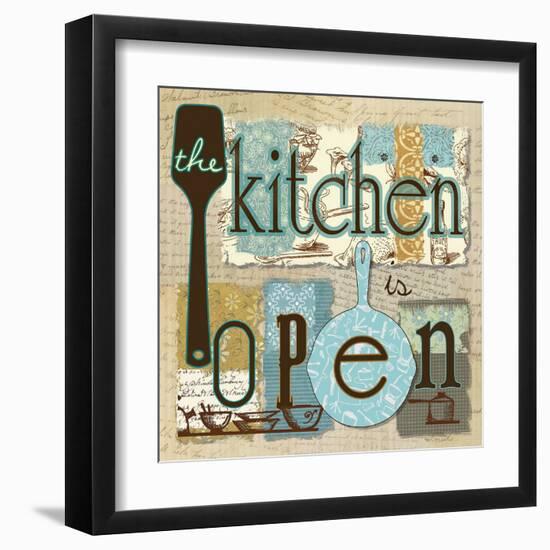 The Kitchen is Open-Carol Robinson-Framed Art Print