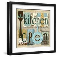 The Kitchen is Open-Carol Robinson-Framed Art Print