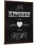 The Kitchen Is the Heart-Tina Lavoie-Framed Giclee Print