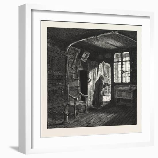 The Kitchen, Leicester's Hospital, Uk, 19th Century-null-Framed Giclee Print