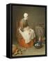 The Kitchen Maid, 1738-Jean-Baptiste Simeon Chardin-Framed Stretched Canvas